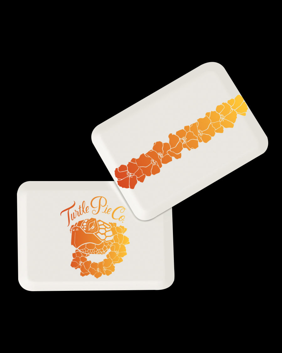 Turtle Pie Co. Magnetic Rolling Tray - White