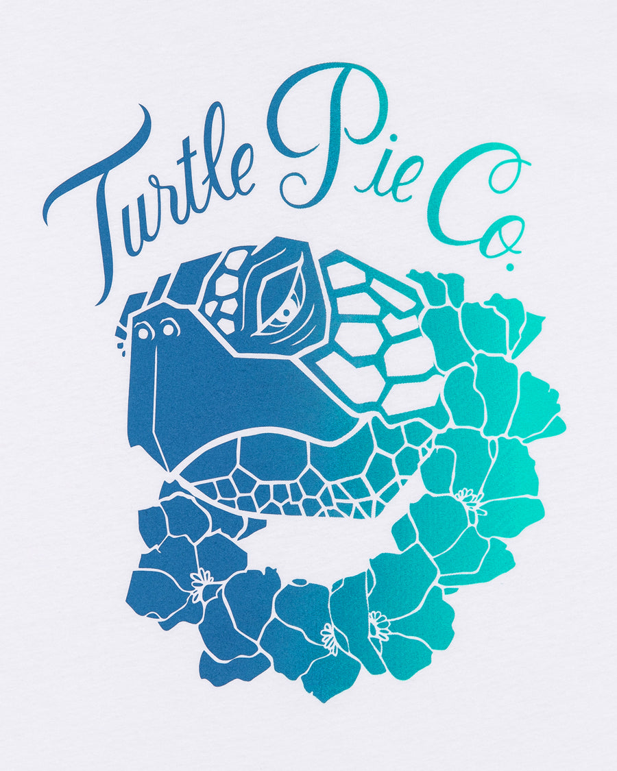 Turtle Pie Co. Gradient Tee Blue